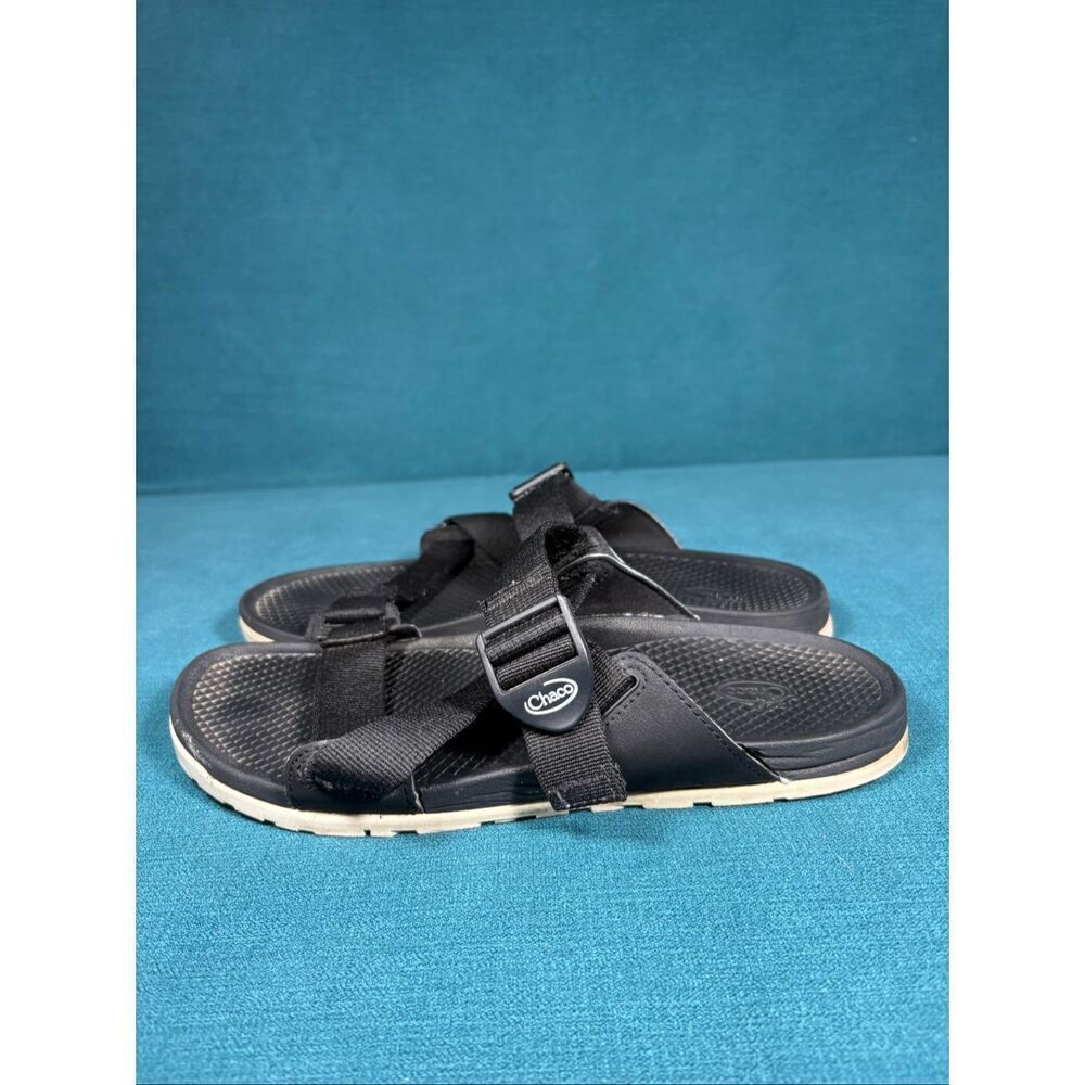 Chaco Chillos Slide Sandals Black Women’s Size 8 Comfort Slides